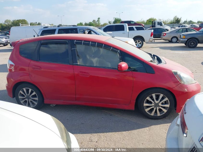 2013 Honda Fit Sport VIN: JHMGE8H54DC033519 Lot: 40443398