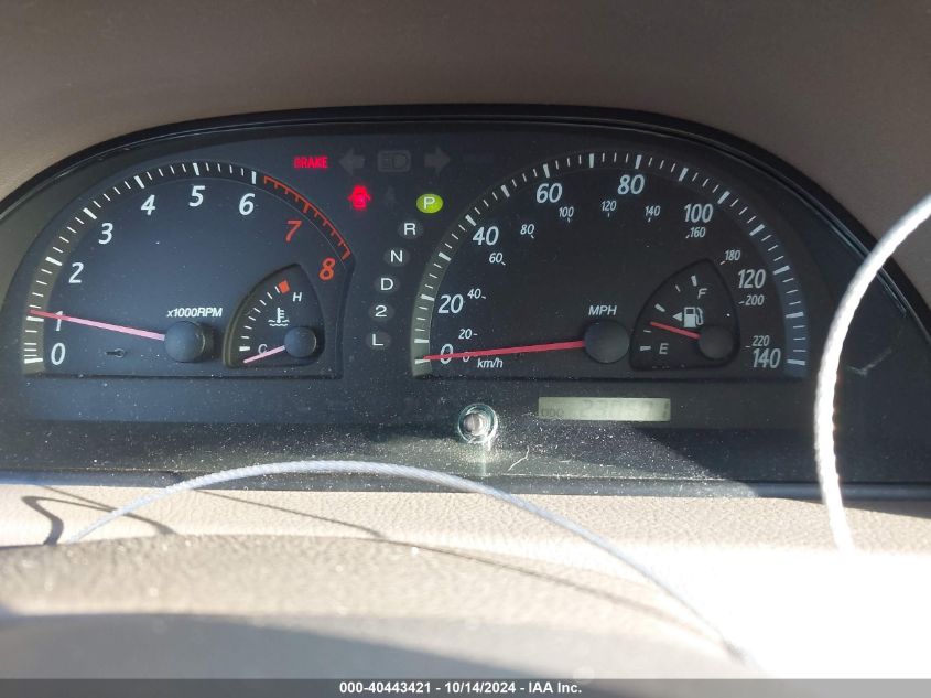 2004 Toyota Camry Xle VIN: 4T1BE32K04U292558 Lot: 40443421