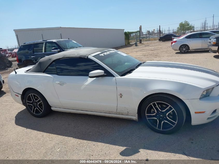 2013 Ford Mustang V6 VIN: 1ZVBP8EM5D5260172 Lot: 40443476