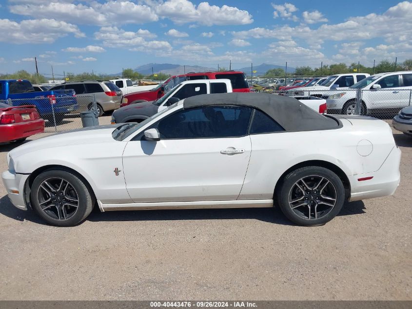 2013 Ford Mustang V6 VIN: 1ZVBP8EM5D5260172 Lot: 40443476