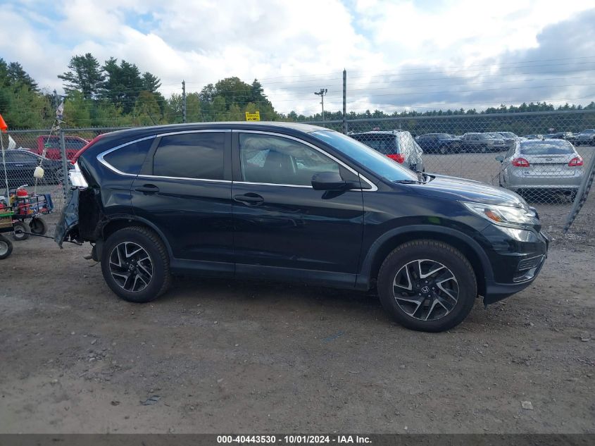 5J6RM4H4XGL117159 2016 Honda Cr-V Se