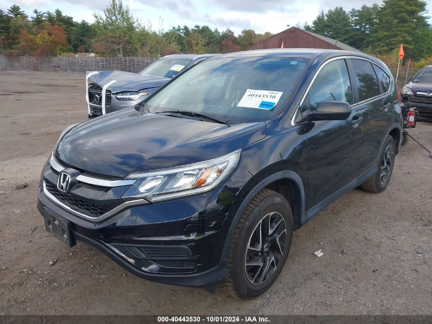 5J6RM4H4XGL117159 2016 Honda Cr-V Se