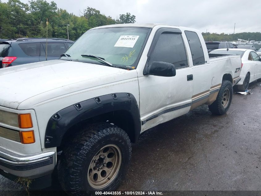 1999 GMC Sierra 1500 Sle VIN: 1GTEK19R4XR506329 Lot: 40443535