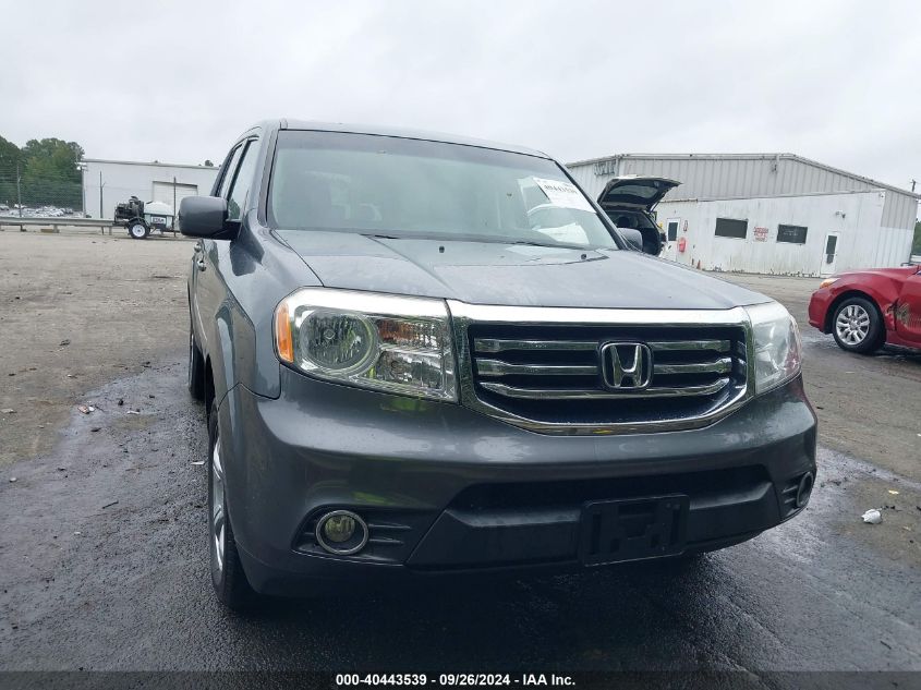 2013 Honda Pilot Ex-L VIN: 5FNYF4H7XDB015896 Lot: 40443539