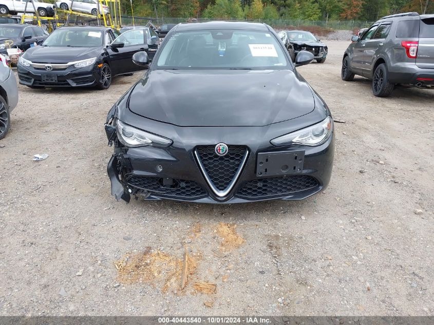 2019 Alfa Romeo Giulia Ti Awd VIN: ZARFANBN9K7622321 Lot: 40443540