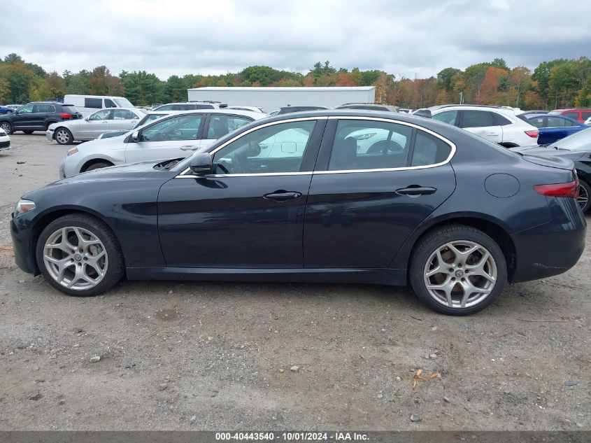 2019 Alfa Romeo Giulia Ti Awd VIN: ZARFANBN9K7622321 Lot: 40443540