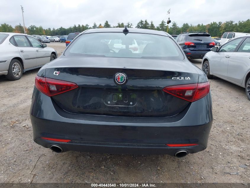 2019 Alfa Romeo Giulia Ti Awd VIN: ZARFANBN9K7622321 Lot: 40443540