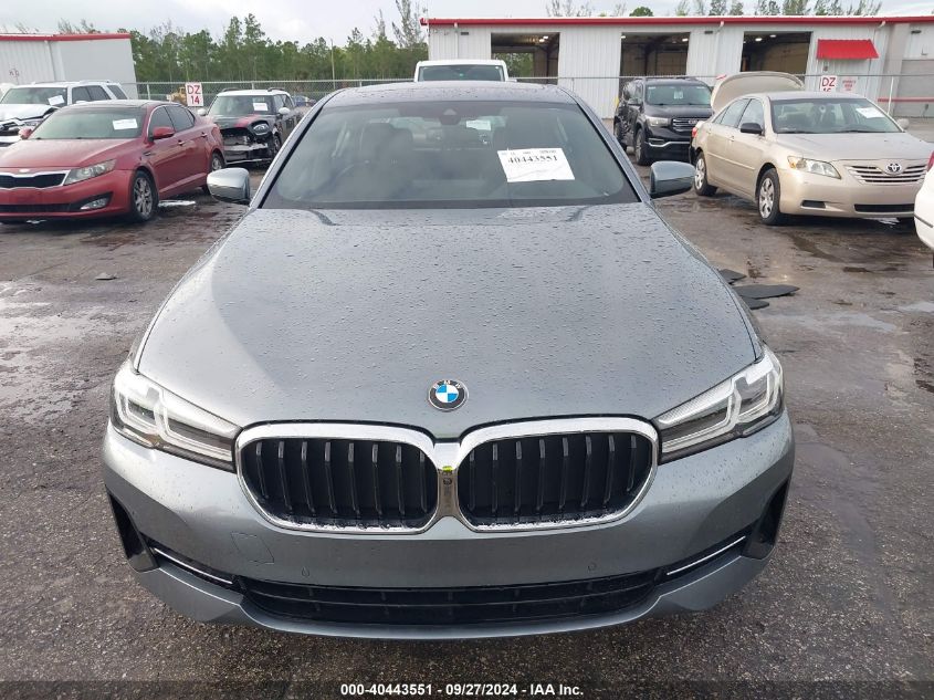 VIN WBA13AG08MCG67331 2021 BMW 5 Series, 530E no.12