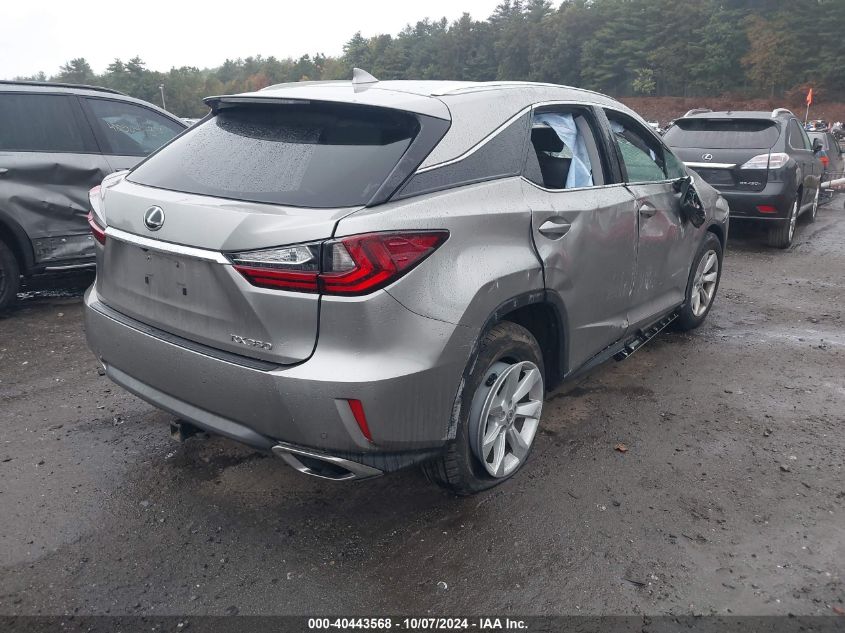 VIN 2T2BZMCA6HC127004 2017 Lexus RX, 350 no.4