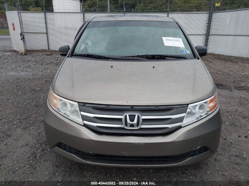 2011 Honda Odyssey Ex-L VIN: 5FNRL5H68BB017282 Lot: 40443582