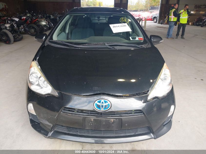 2014 Toyota Prius C Three VIN: JTDKDTB34E1070351 Lot: 40443600