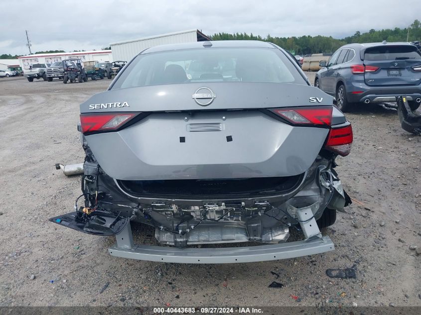 2024 Nissan Sentra Sv Xtronic Cvt VIN: 3N1AB8CV4RY374136 Lot: 40443683