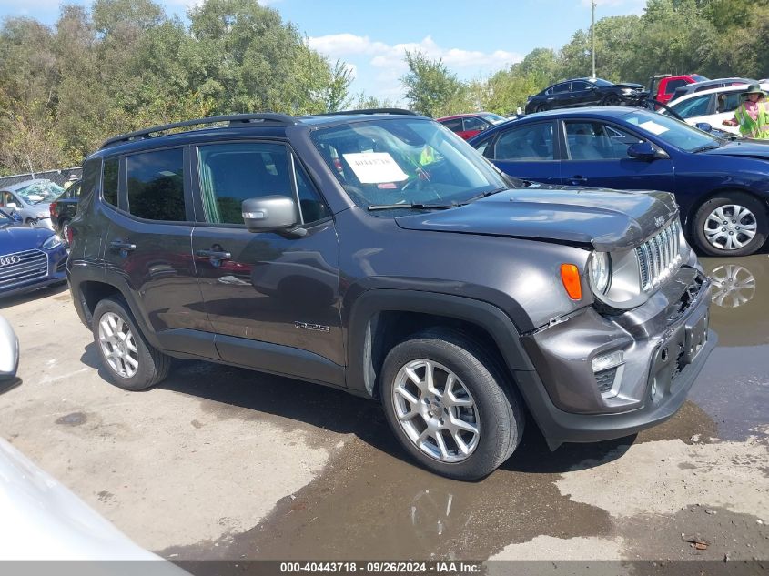 2021 Jeep Renegade Limited 4X4 VIN: ZACNJDD15MPM46624 Lot: 40443718