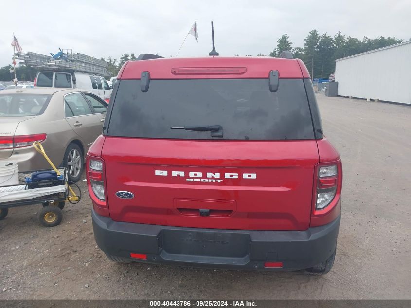 2021 Ford Bronco Sport Big Bend VIN: 3FMCR9B6XMRB30815 Lot: 40443786