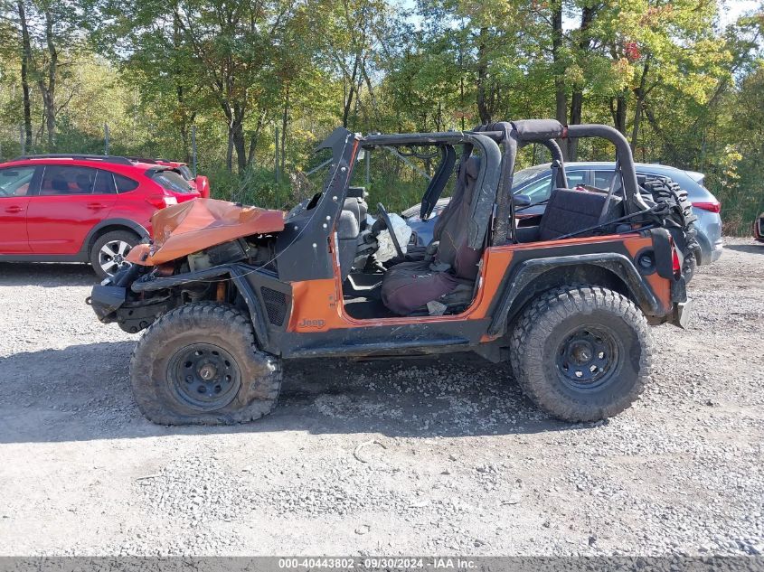 2001 Jeep Wrangler Se VIN: 1J4FA29P31P365181 Lot: 40443802