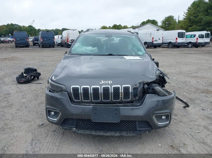 2019 Jeep Cherokee Limited Fwd VIN: 1C4PJLDB0KD433760 Lot: 40443817