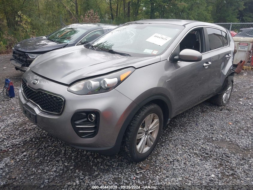 VIN KNDPMCAC8H7163964 2017 KIA SPORTAGE LX