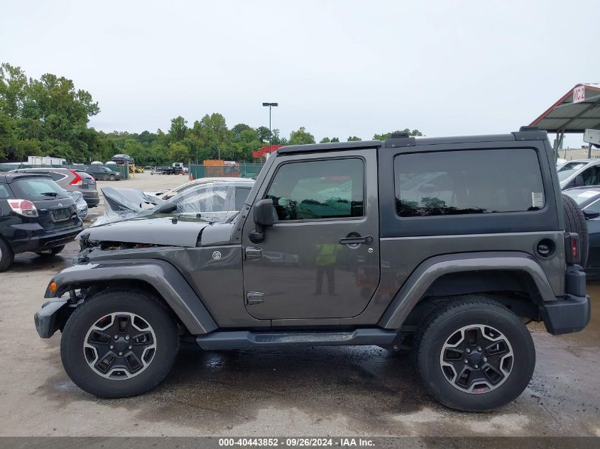 2018 Jeep Wrangler Jk Sahara 4X4 VIN: 1C4AJWBG6JL857471 Lot: 40443852