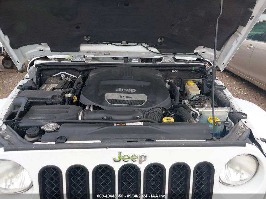 2014 Jeep Wrangler Unlimited Sahara VIN: 1C4BJWEG2EL138756 Lot: 40443855