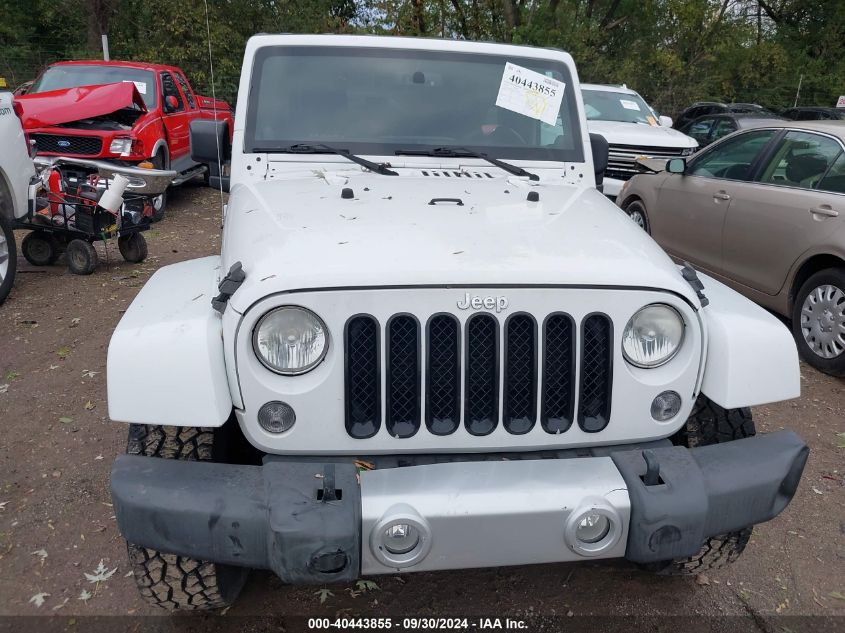 2014 Jeep Wrangler Unlimited Sahara VIN: 1C4BJWEG2EL138756 Lot: 40443855