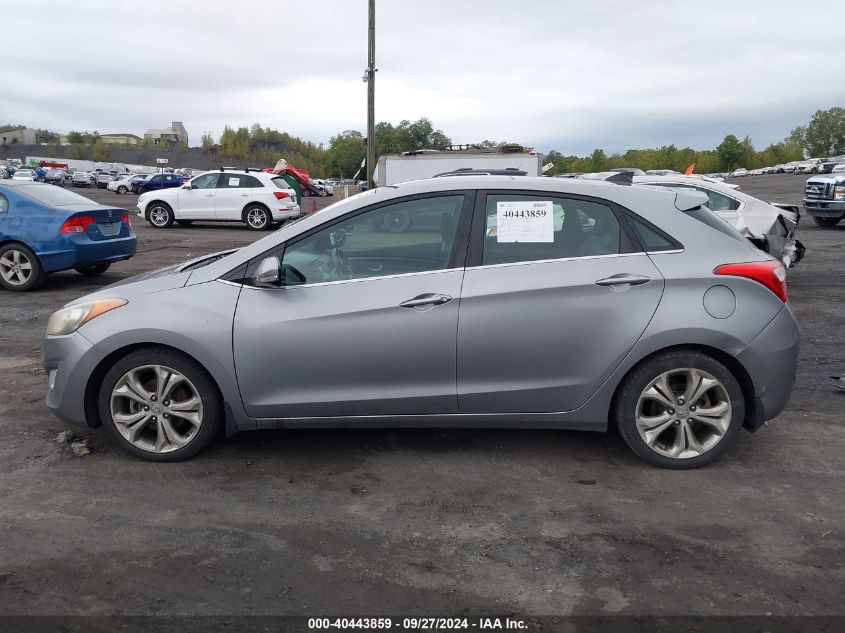 2013 Hyundai Elantra Gt Base W/Blue VIN: KMHD35LE7DU126167 Lot: 40443859