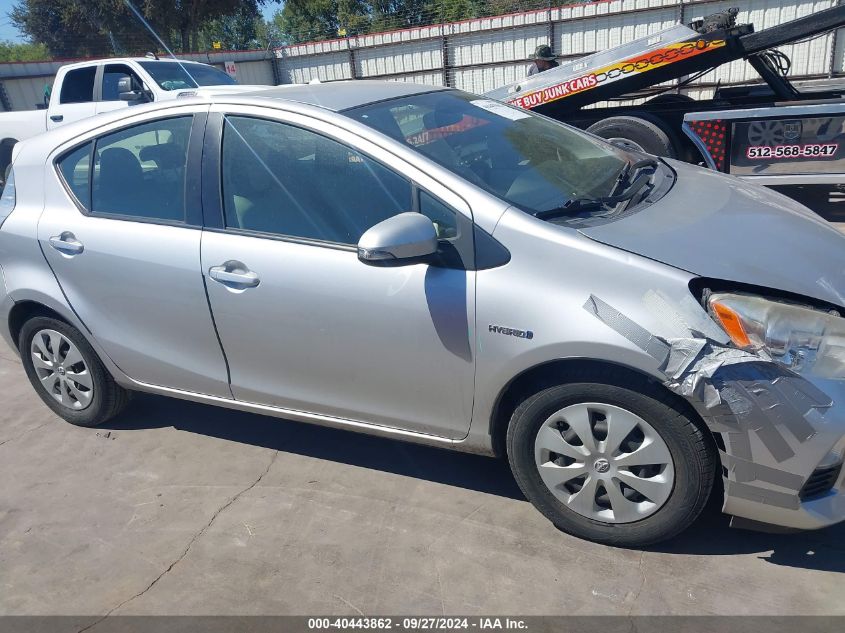 JTDKDTB38D1547393 2013 Toyota Prius C One