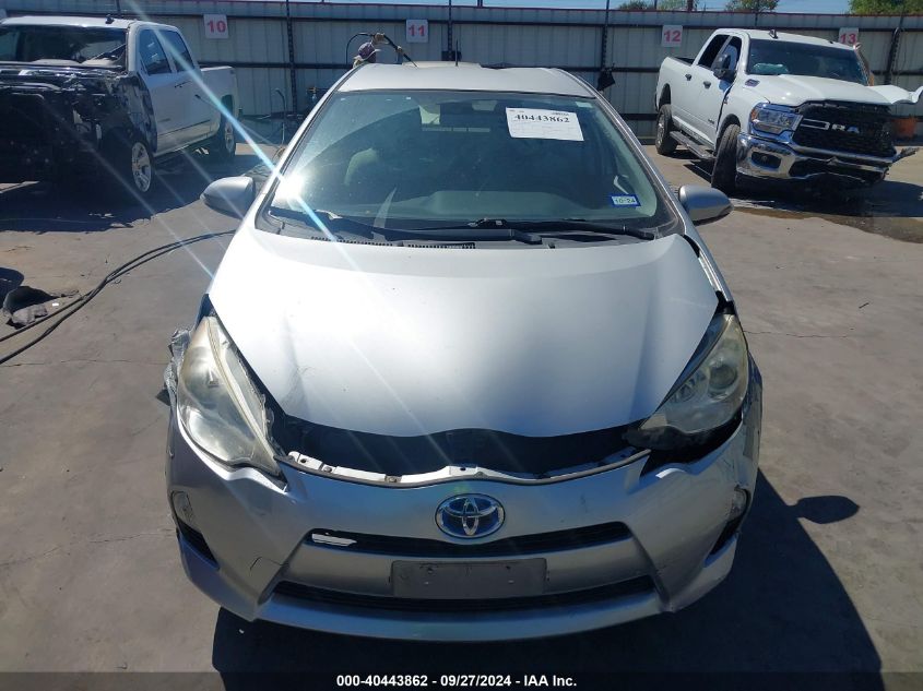 2013 Toyota Prius C One VIN: JTDKDTB38D1547393 Lot: 40443862