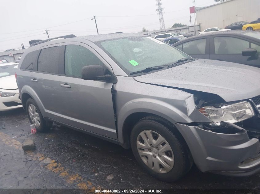 2017 Dodge Journey Se VIN: 3C4PDCAB3HT696811 Lot: 40443882