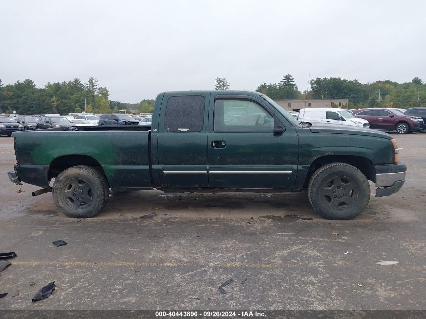 2005 Chevrolet Silverado 1500 Ls VIN: 1GCEK19B25E126736 Lot: 40443896