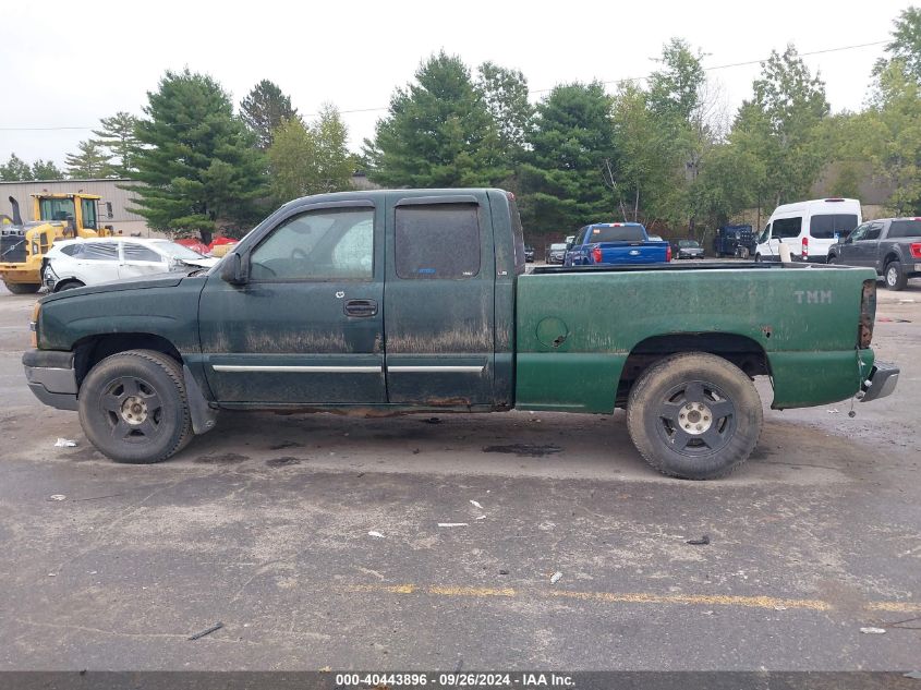 2005 Chevrolet Silverado 1500 Ls VIN: 1GCEK19B25E126736 Lot: 40443896