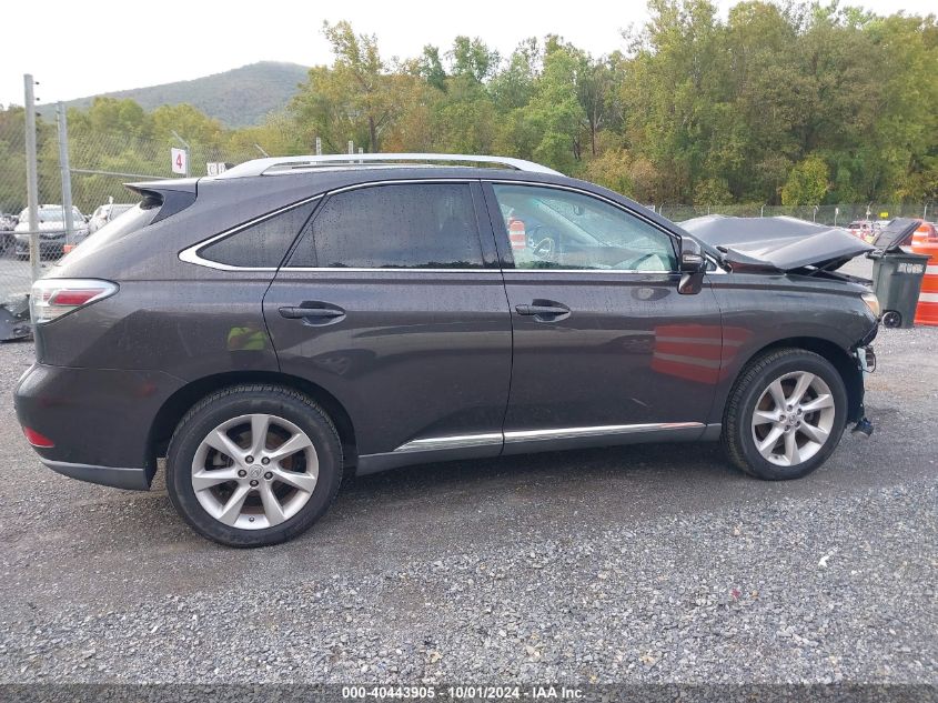 2010 Lexus Rx 350 VIN: 2T2BK1BA8AC020546 Lot: 40443905