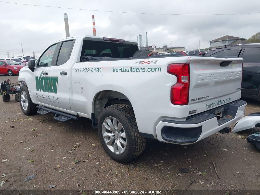 2022 Chevrolet Silverado 1500 Ltd K1500 Custom VIN: 1GCRYBEK0NZ215080 Lot: 40443909