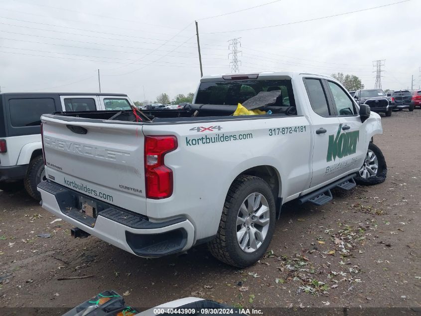 2022 Chevrolet Silverado 1500 Ltd K1500 Custom VIN: 1GCRYBEK0NZ215080 Lot: 40443909