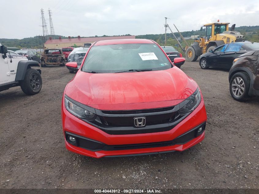 2020 Honda Civic Sport VIN: 2HGFC2F83LH555214 Lot: 40443912