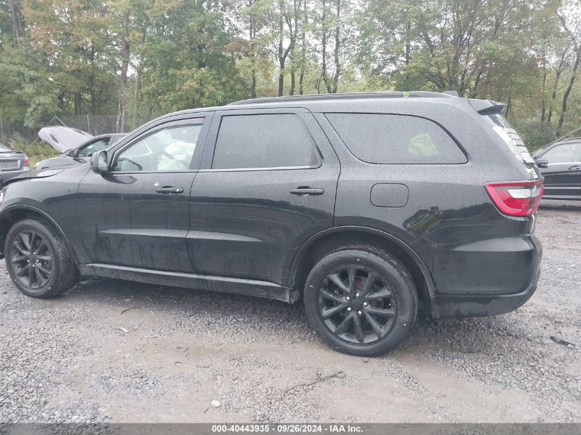 2018 Dodge Durango Gt Awd VIN: 1C4RDJDGXJC176305 Lot: 40443935