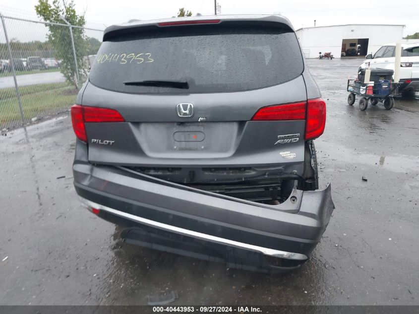 5FNYF6H91HB076881 2017 Honda Pilot Touring