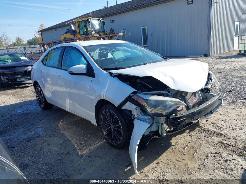 2T1BURHEXFC392341 2015 TOYOTA COROLLA - Image 1