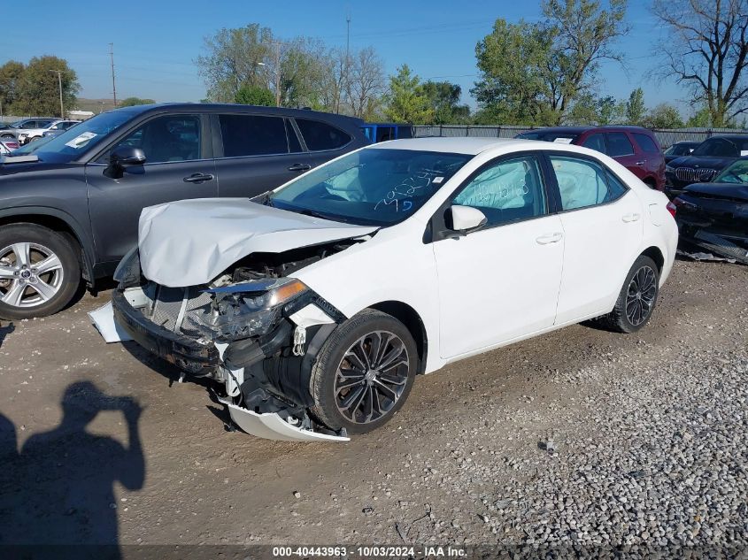 2T1BURHEXFC392341 2015 TOYOTA COROLLA - Image 2