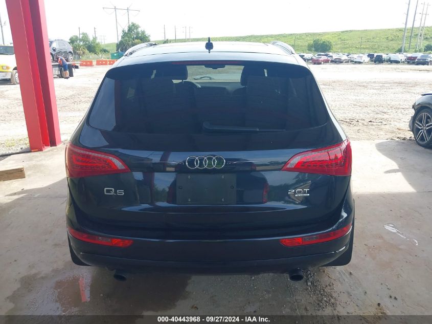 2012 Audi Q5 2.0T Premium VIN: WA1LFAFP1CA078513 Lot: 40443968