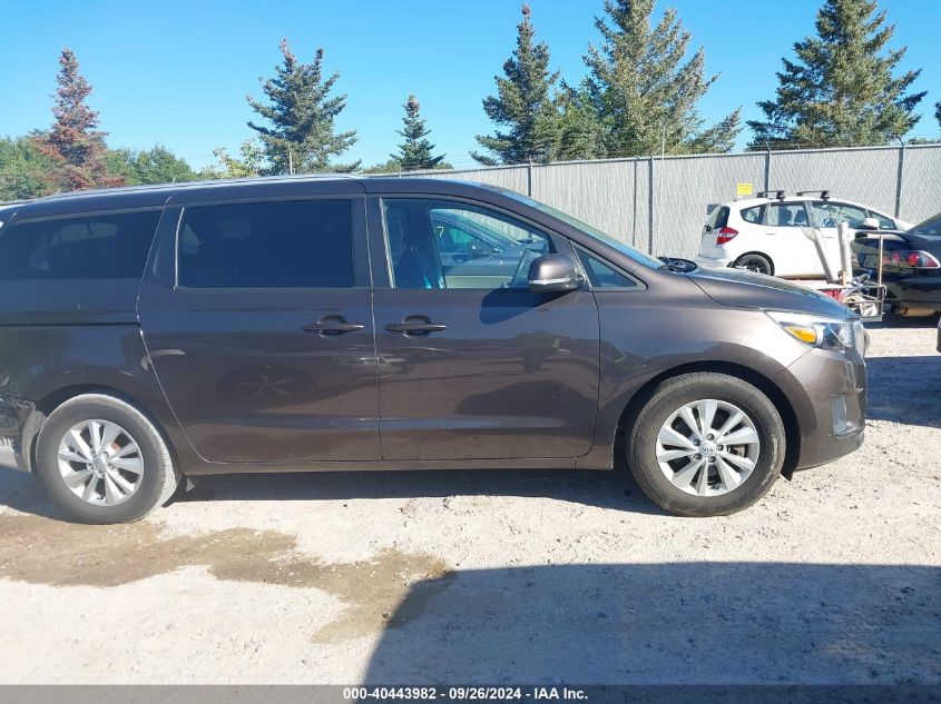 2016 Kia Sedona Lx VIN: KNDMB5C17G6182462 Lot: 40443982