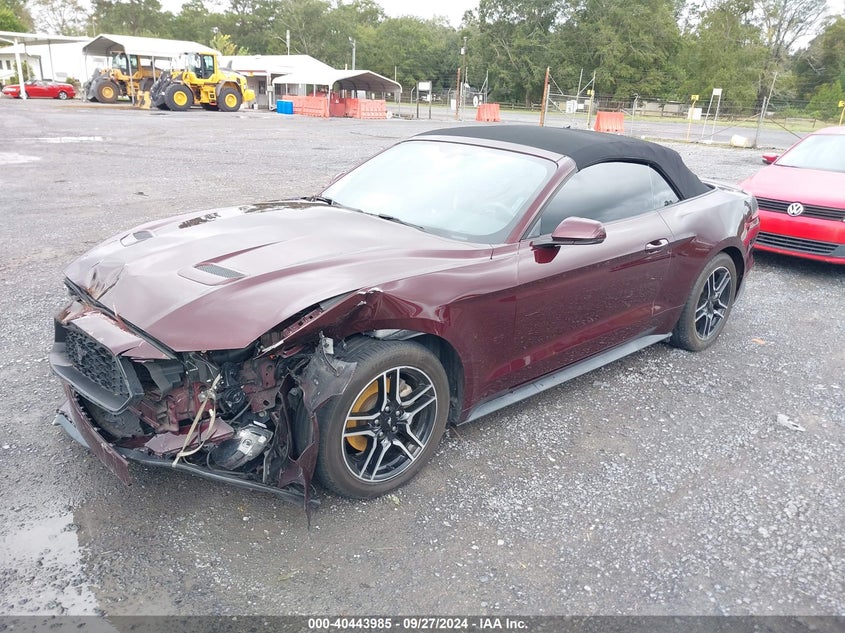 VIN 1FATP8UH1J5117877 2018 FORD MUSTANG ECOBOOST PREMIUM
