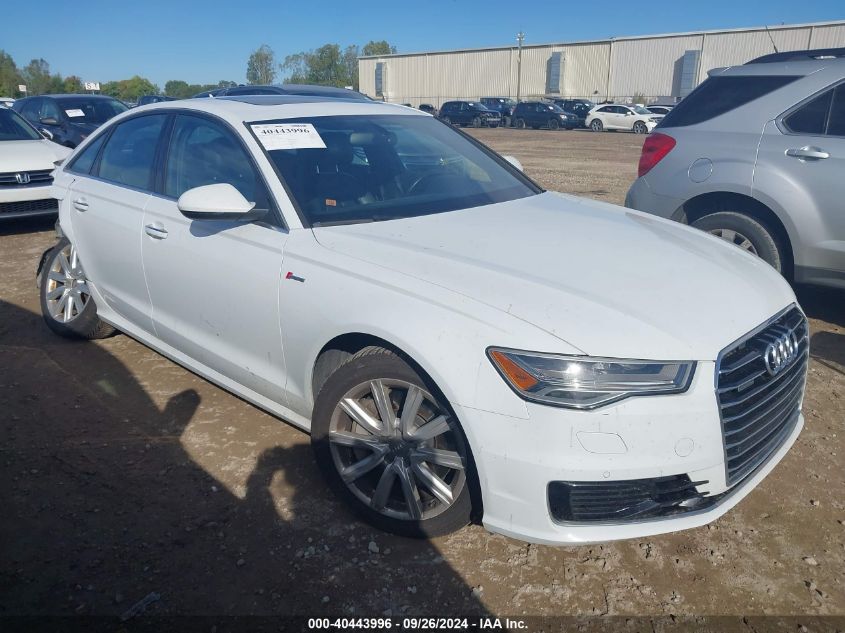 2016 AUDI A6 PREMIUM PLUS - WAUFGAFC8GN157783