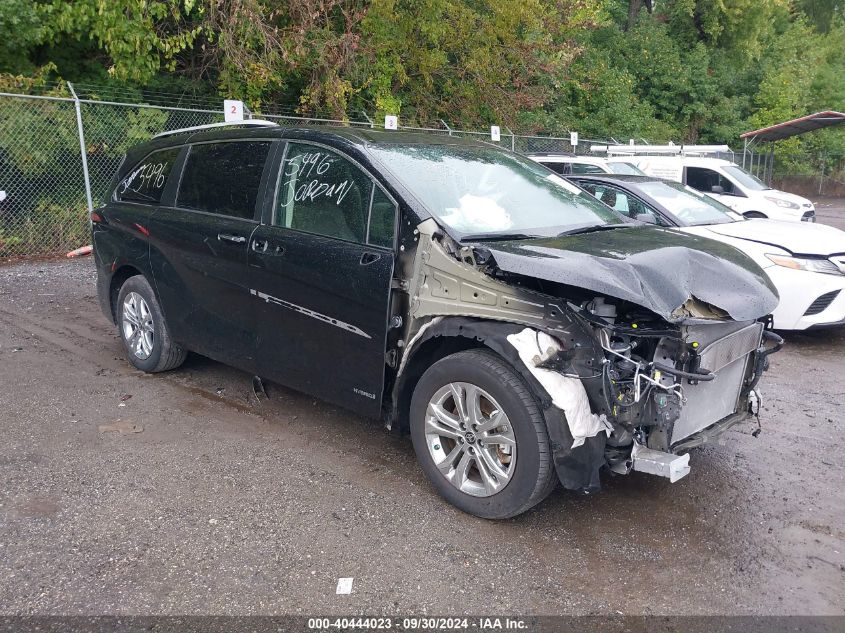 2021 Toyota Sienna Limited/Platinum VIN: 5TDESKFC8MS028998 Lot: 40444023