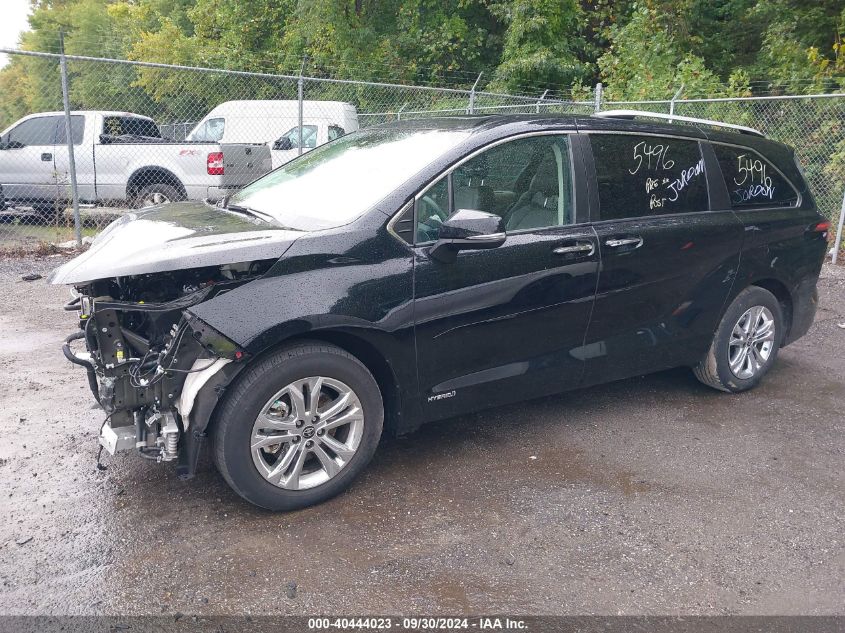 2021 Toyota Sienna Limited/Platinum VIN: 5TDESKFC8MS028998 Lot: 40444023