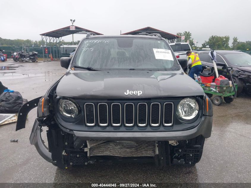 2018 Jeep Renegade Sport 4X4 VIN: ZACCJBAB0JPH37197 Lot: 40444045