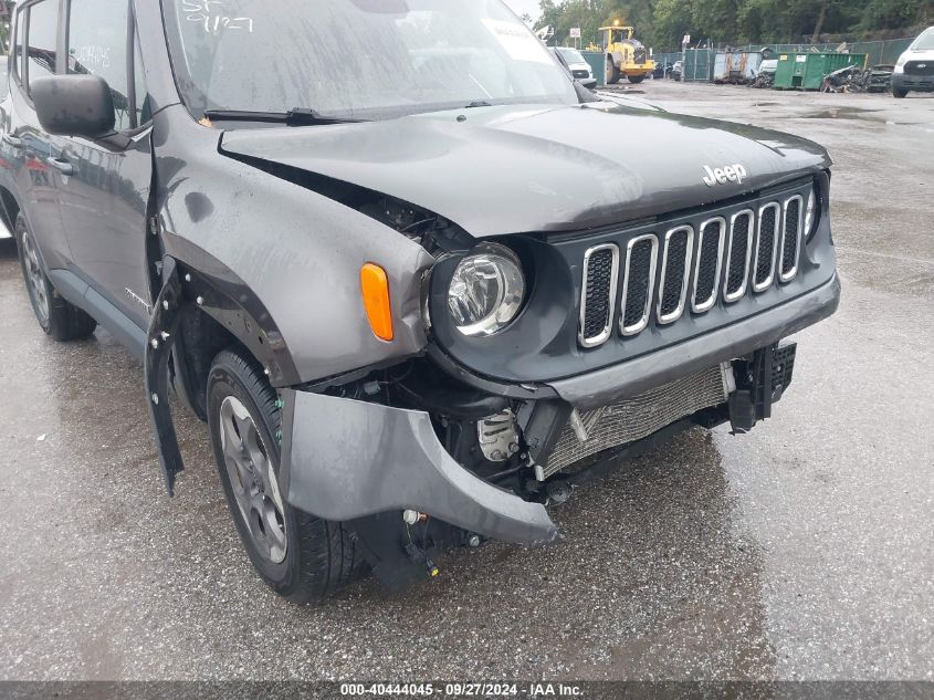 2018 Jeep Renegade Sport 4X4 VIN: ZACCJBAB0JPH37197 Lot: 40444045