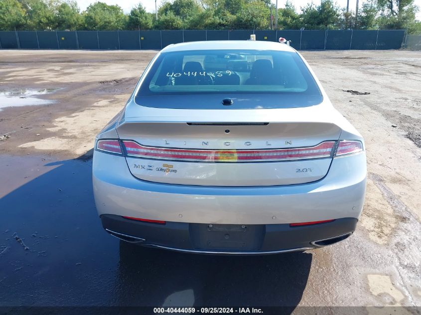 2019 Lincoln Mkz Reserve I VIN: 3LN6L5C92KR632635 Lot: 40444059