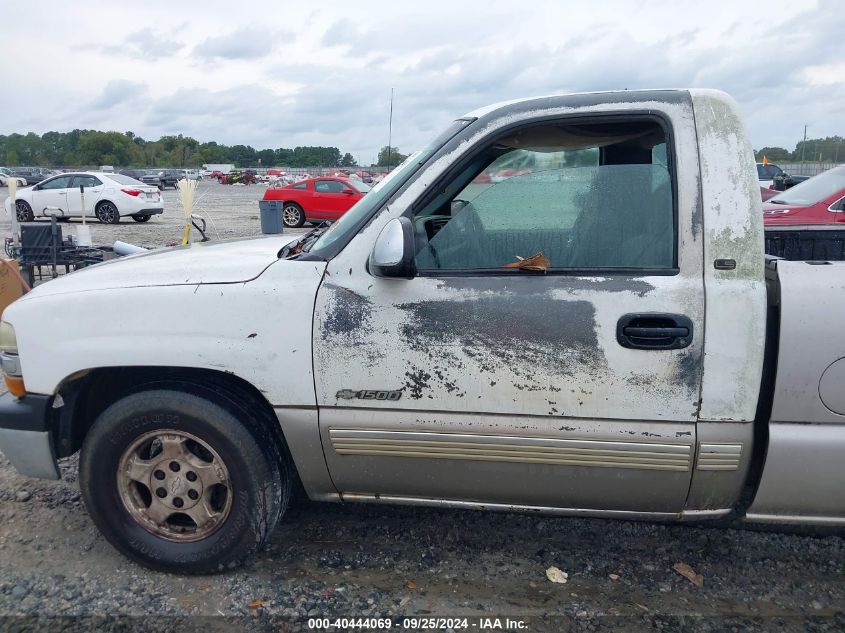 2000 Chevrolet Silverado 1500 Ls VIN: 1GCEC14T2YE137205 Lot: 40444069