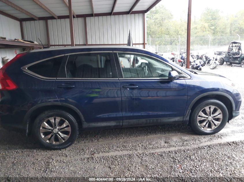 2015 Honda Cr-V Exl VIN: 2HKRM4H72FH601247 Lot: 40444100