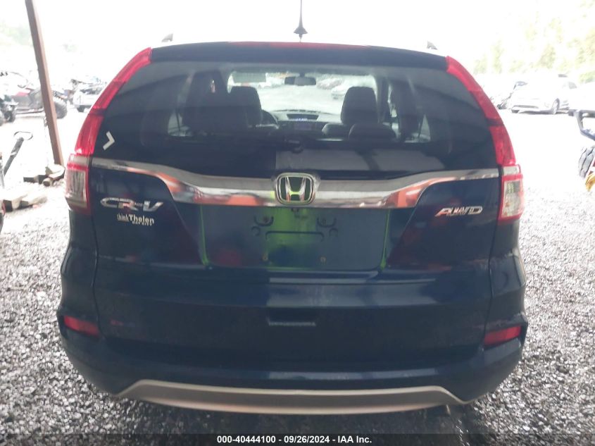 2015 Honda Cr-V Exl VIN: 2HKRM4H72FH601247 Lot: 40444100